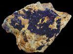 Large Malachite with Azurite Specimen - Morocco #60989-1
